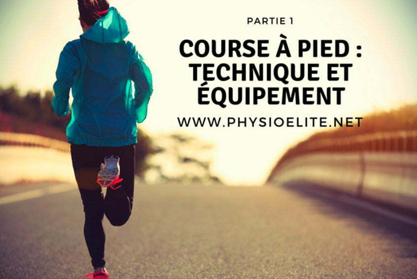 course à pied: technique et équipement